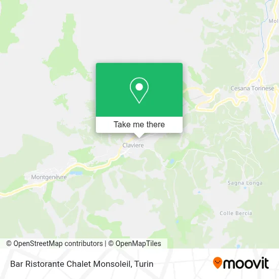 Bar Ristorante Chalet Monsoleil map