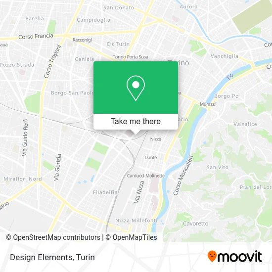 Design Elements map