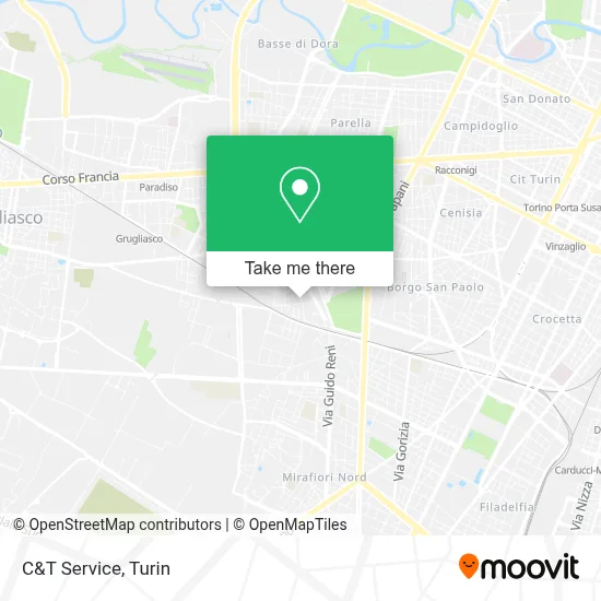 C&T Service map