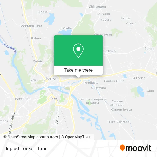Inpost Locker map