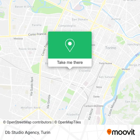 Db Studio Agency map