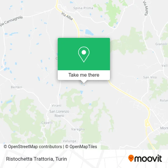 Ristochetta Trattoria map