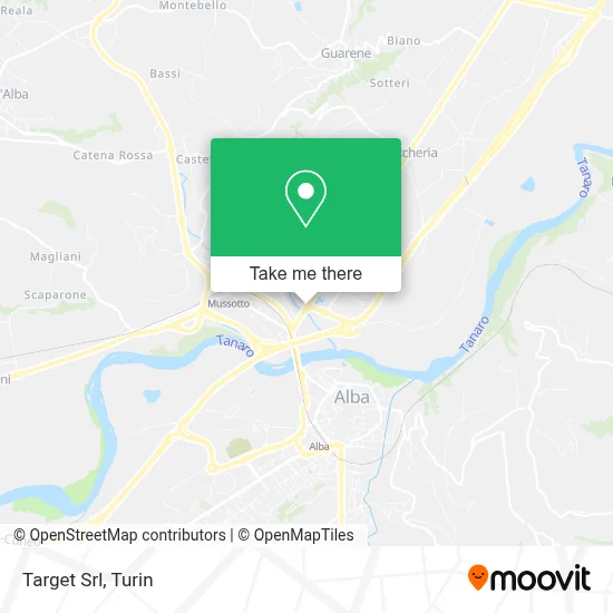 Target Srl map