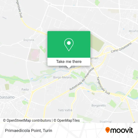 Primaedicola Point map