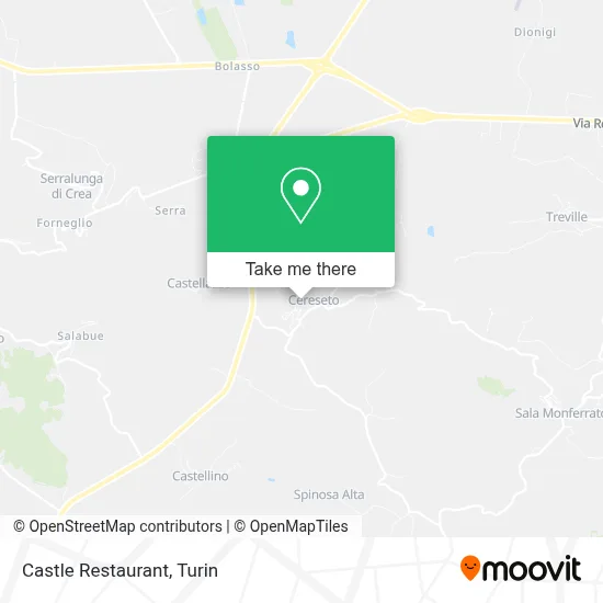 Castle Restaurant map