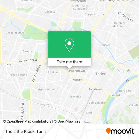 The Little Kiosk map