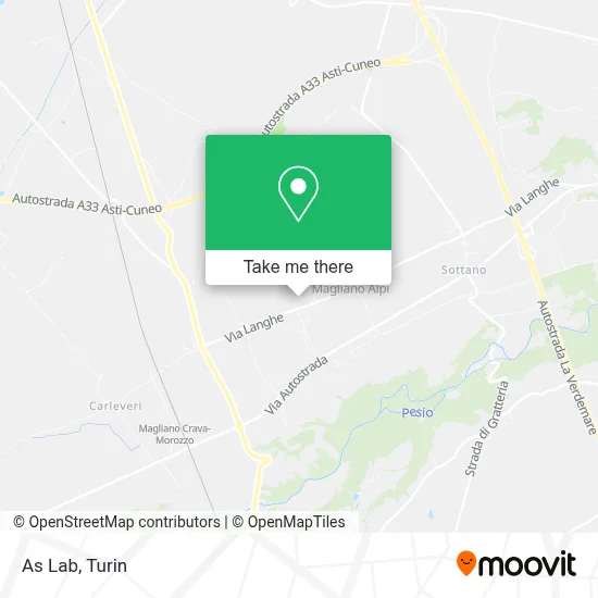 As Lab map