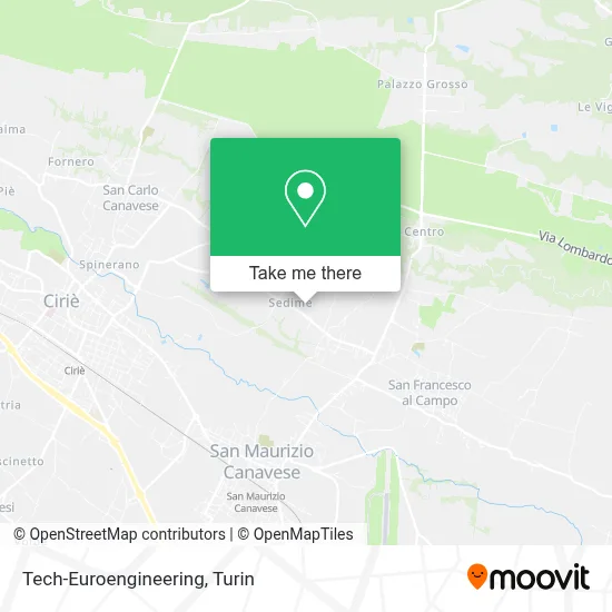 Tech-Euroengineering map