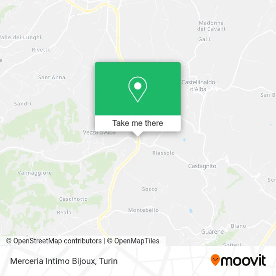 Merceria Intimo Bijoux map
