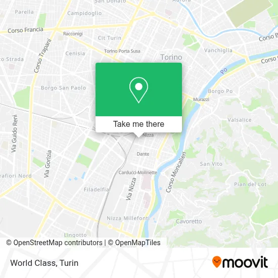 World Class map