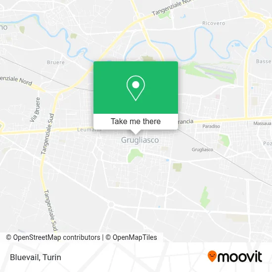 Bluevail map