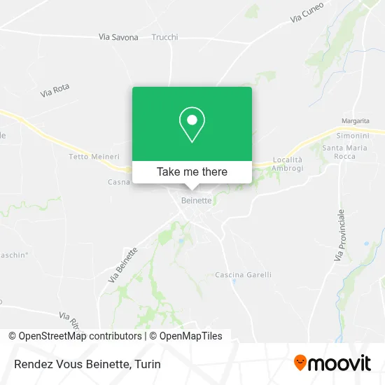 Rendez Vous Beinette map