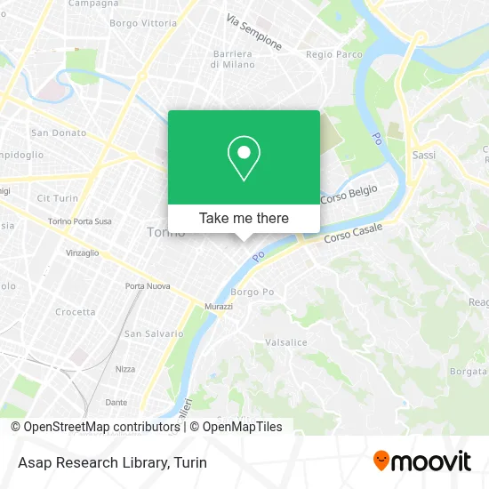 Asap Research Library map