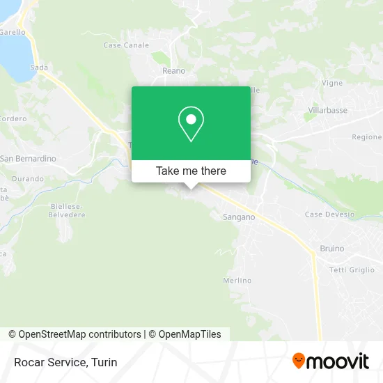 Rocar Service map
