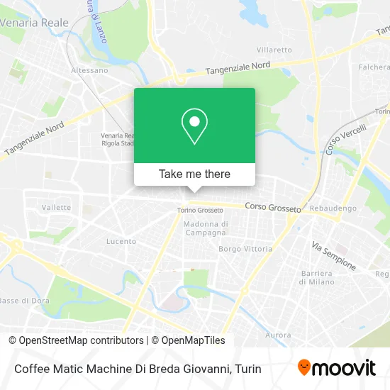 Coffee Matic Machine Di Breda Giovanni map