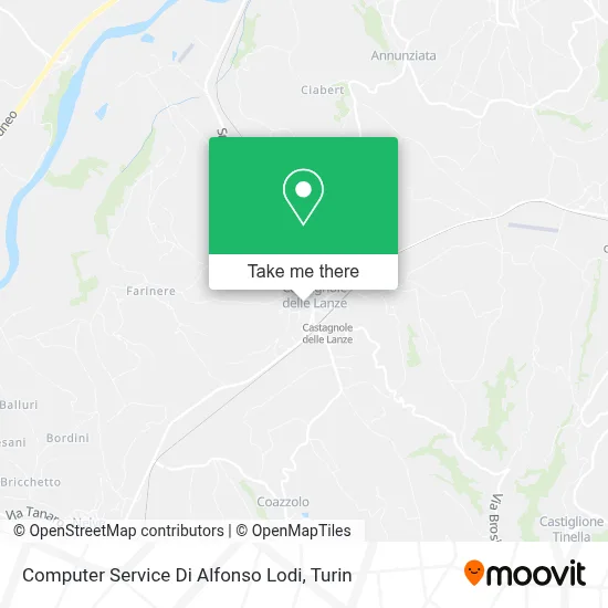 Computer Service Di Alfonso Lodi map