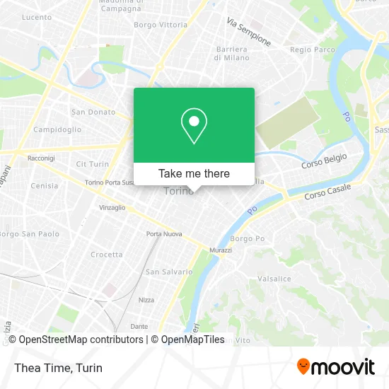 Thea Time map