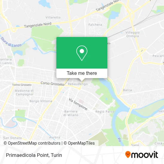 Primaedicola Point map