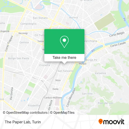 The Paper Lab map