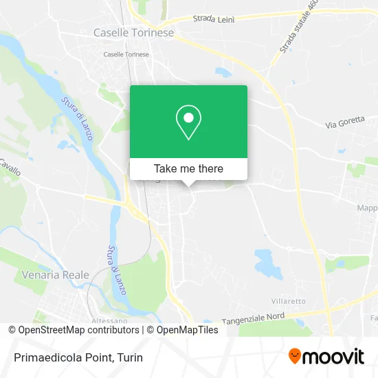 Primaedicola Point map