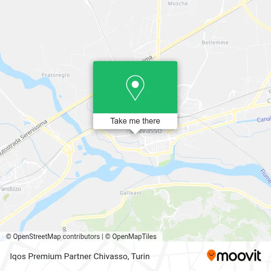 Iqos Premium Partner Chivasso map
