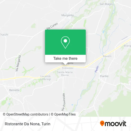 Ristorante Da Nona map