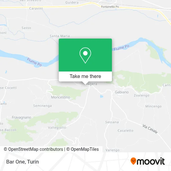 Bar One map