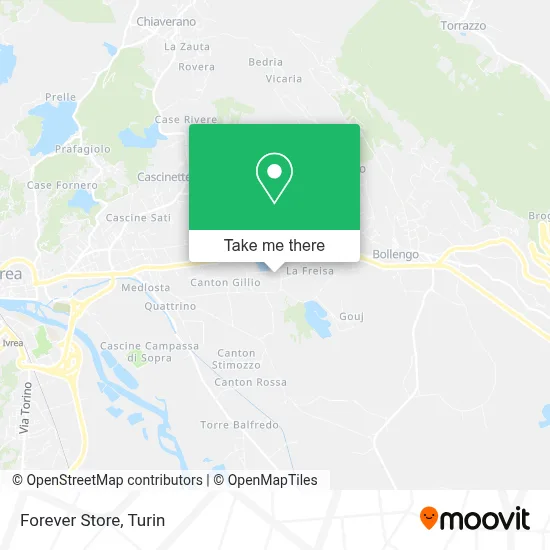 Forever Store map