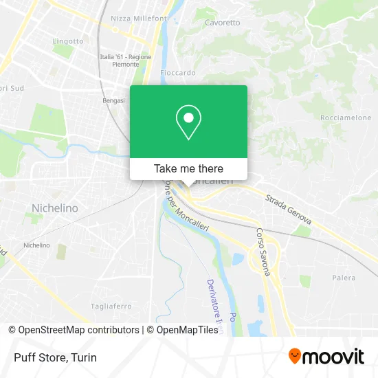 Puff Store map