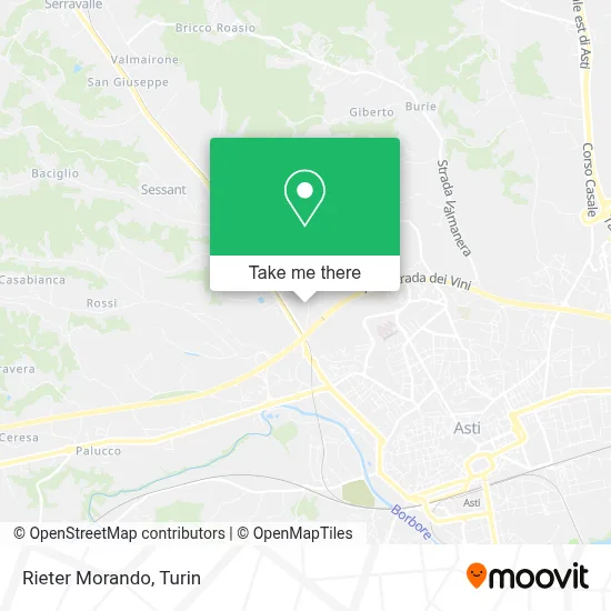 Rieter Morando map