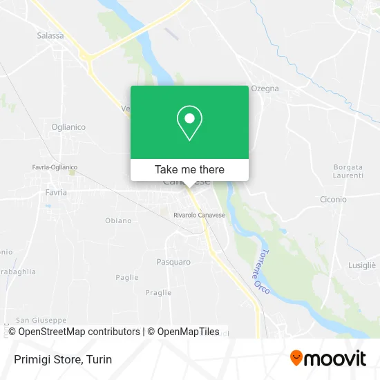 Primigi Store map