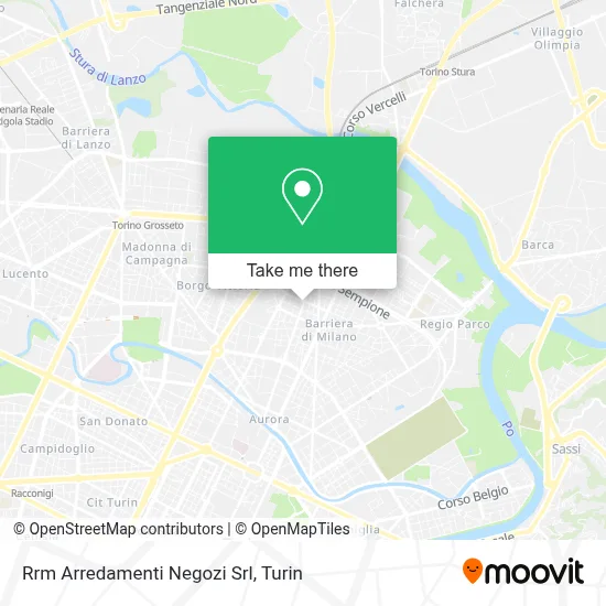Rrm Arredamenti Negozi Srl map