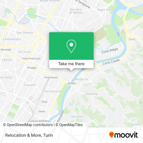 Relocation & More map