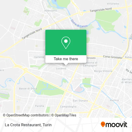 La Crota Restaurant map