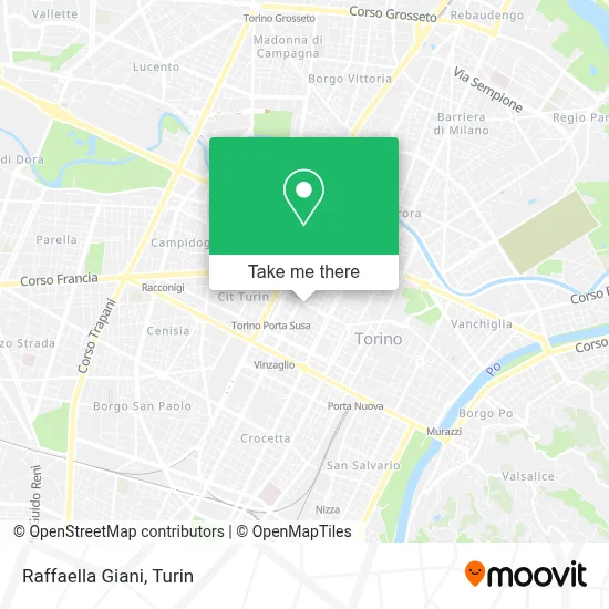 Raffaella Giani map