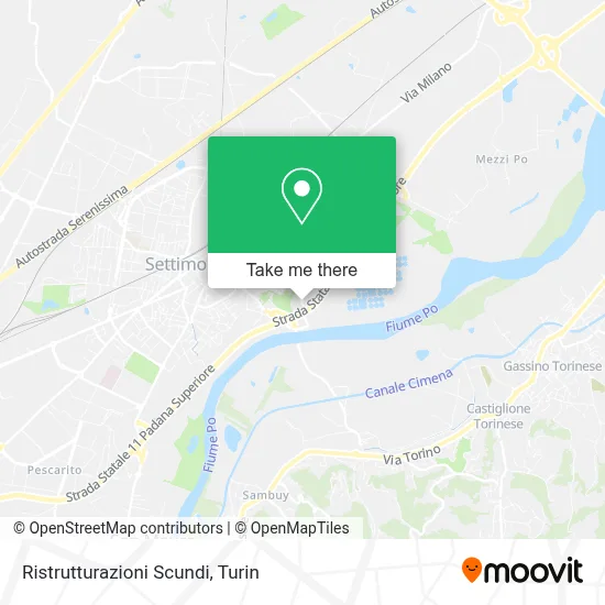 Ristrutturazioni Scundi map