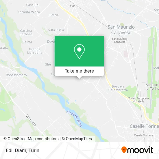 Edil Diam map