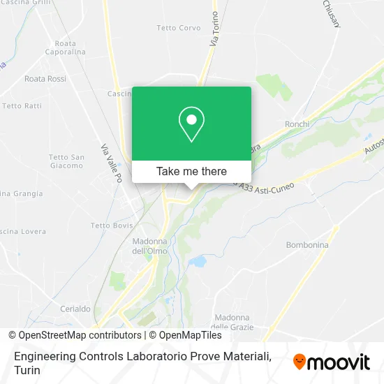Engineering Controls Laboratorio Prove Materiali map