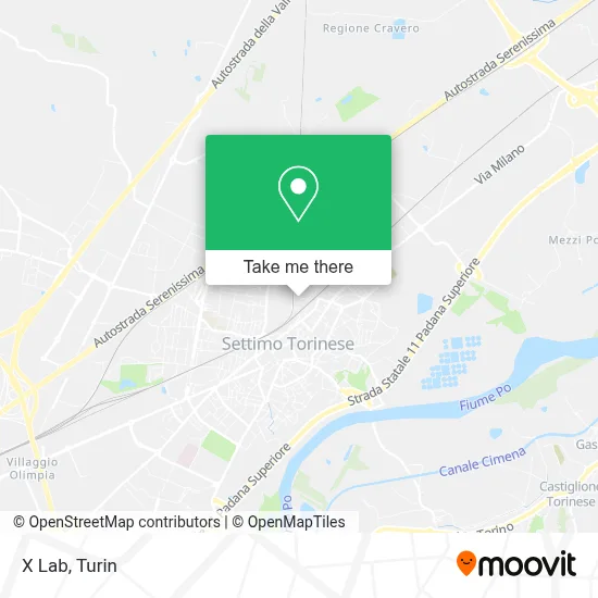 X Lab map