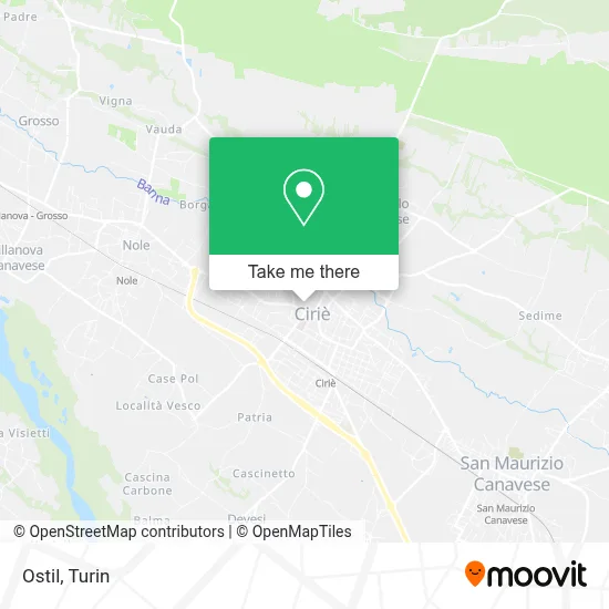 Ostil map