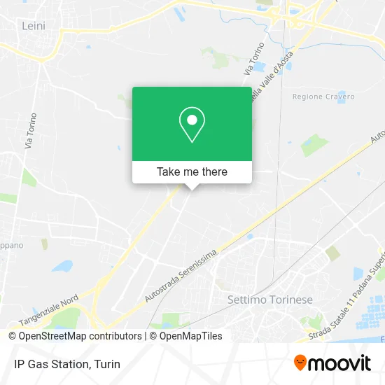 IP Gas Station map