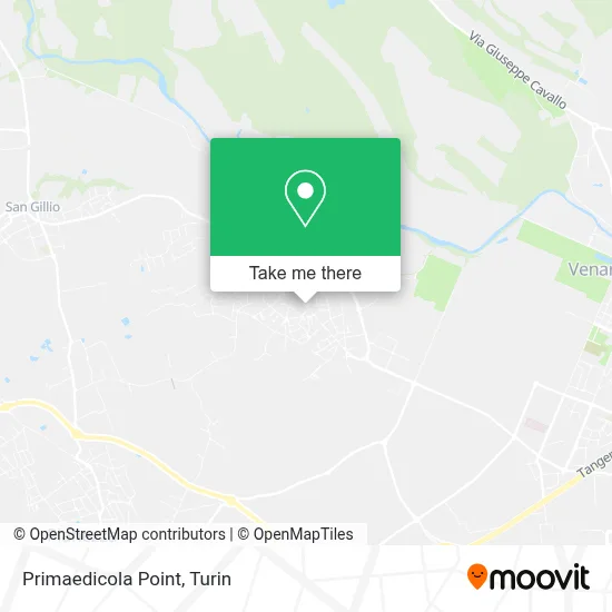 Primaedicola Point map
