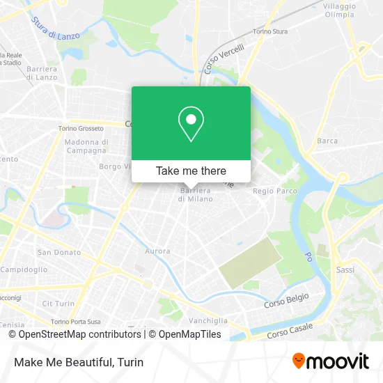 Make Me Beautiful map