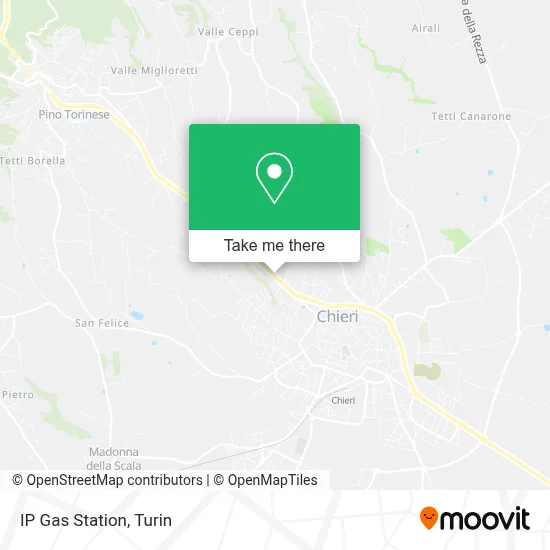 IP Gas Station map