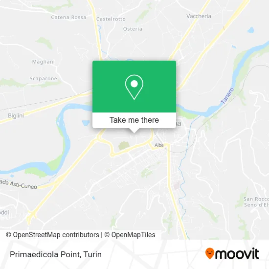 Primaedicola Point map