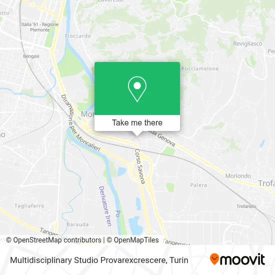 Multidisciplinary Studio Provarexcrescere map