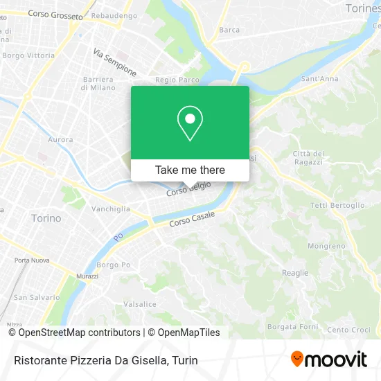 Ristorante Pizzeria Da Gisella map