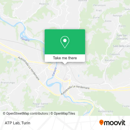 ATP Lab map