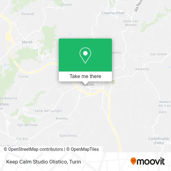 Keep Calm Studio Olistico map