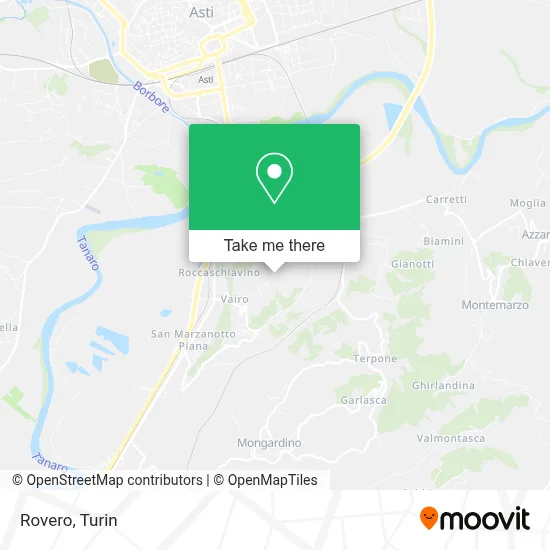 Rovero map